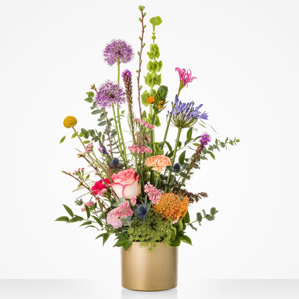 Luxe bloemstuk (inclusief pot!)