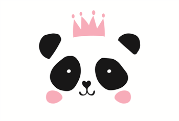 Panda meisje