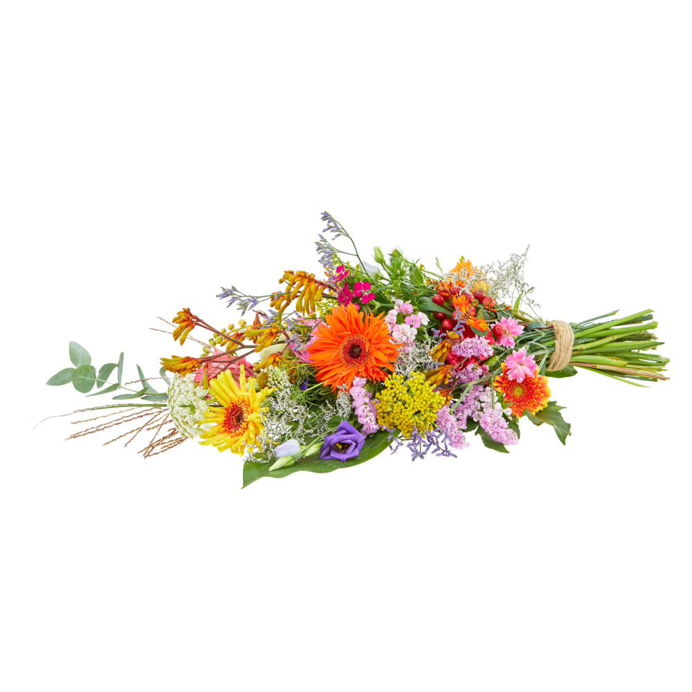 Sunbeam funeral bouquet