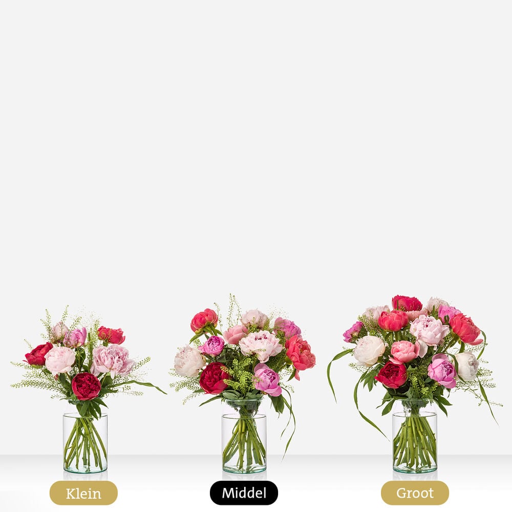 Peony surprise bouquet
