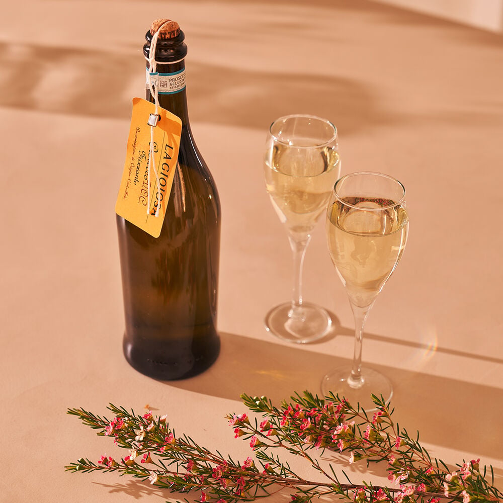 Stylish bouquet (gift set with Bottega Prosecco)