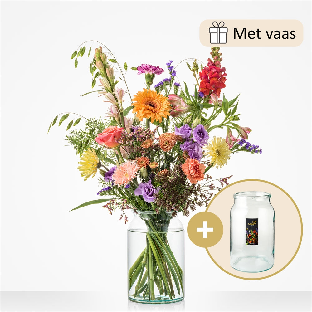 Festive bouquet (vase included!)